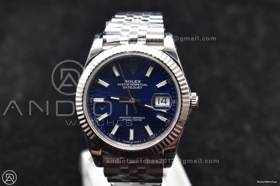 Best on SS Edition 41 FastDry Dial VSF 617 Blue DateJust Jubilee Bracelet 126334 904L VS Checked 1:1 1123
